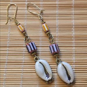 Cowrie shell Earrings